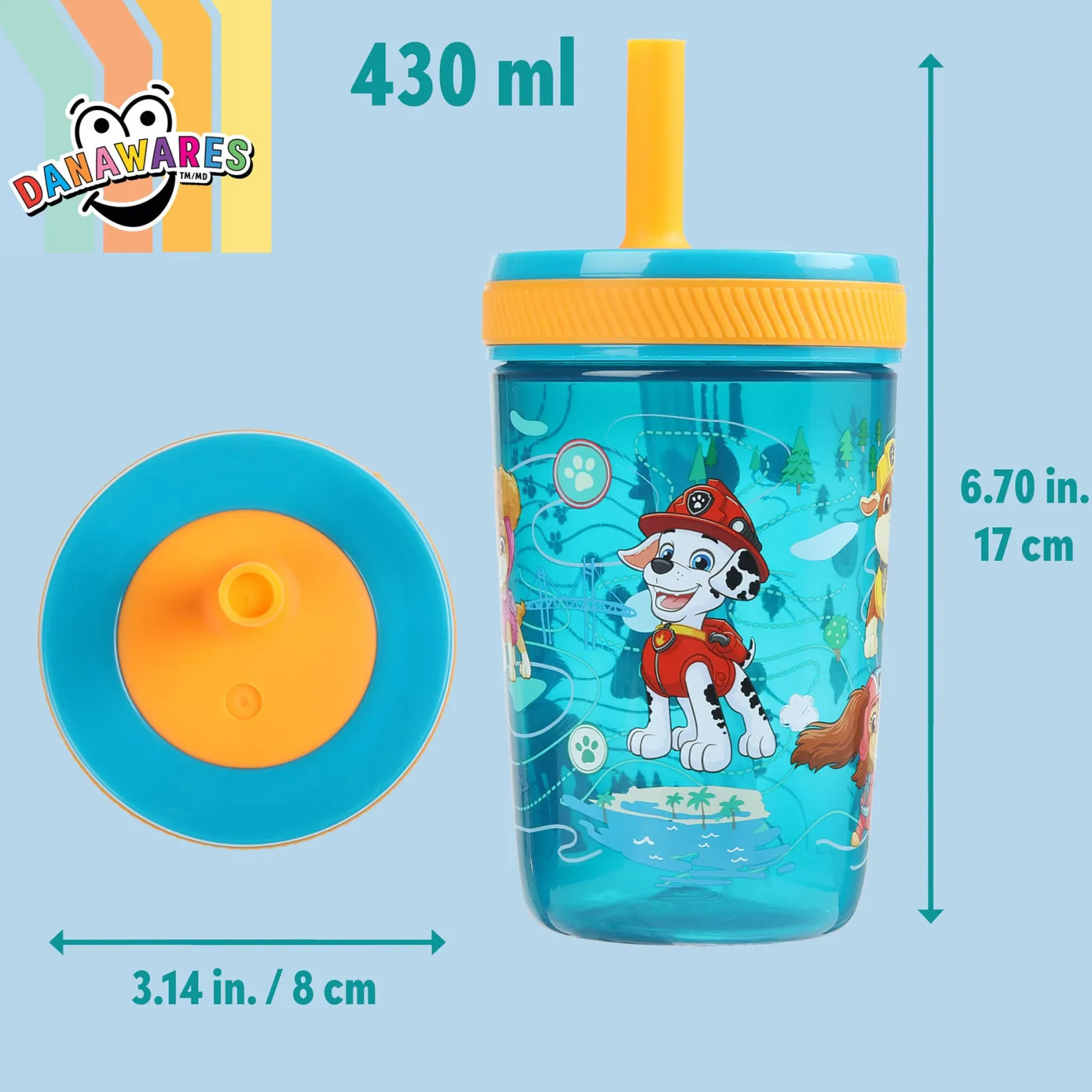 Outlet Paw Patrol Tumbler With Straw Kids Breastfeeding|Tableware