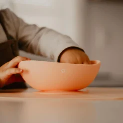 Outlet Peach Bowl Kids Tableware|Plates & Placemats