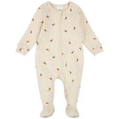 Pajamas|Pyjamas>Firsts par Petit Lem Peaches Bees Pajamas 0-12m Beige
