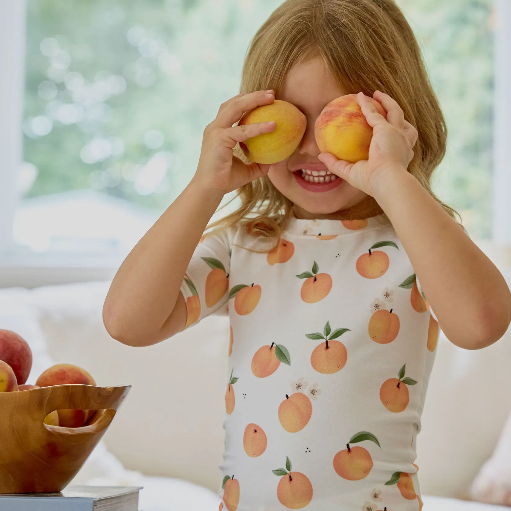 Peaches Pajamas 2-6x Kids Pajamas & Bathrobes