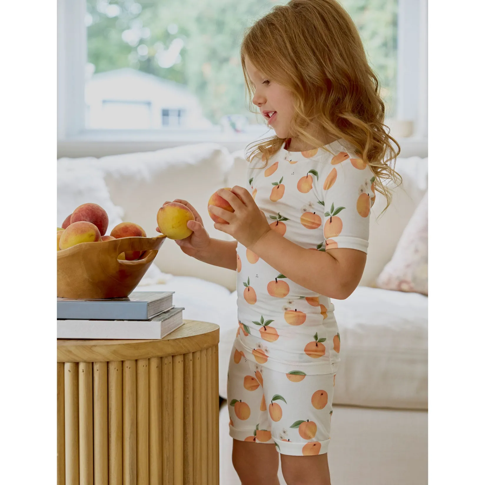 Peaches Pajamas 2-6x Kids Pajamas & Bathrobes