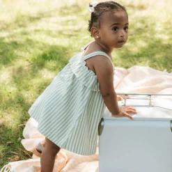 Best Peaches Striped Dress 3-24m Pajamas|Pyjamas