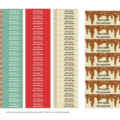 Clearance Peel And Stick Name Labels – Ice Cream Kids Personalized Name Labels|Personalized Name Labels