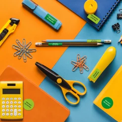 Best Peel And Stick Name Labels Mini - Green Kids Personalized Name Labels|Personalized Name Labels