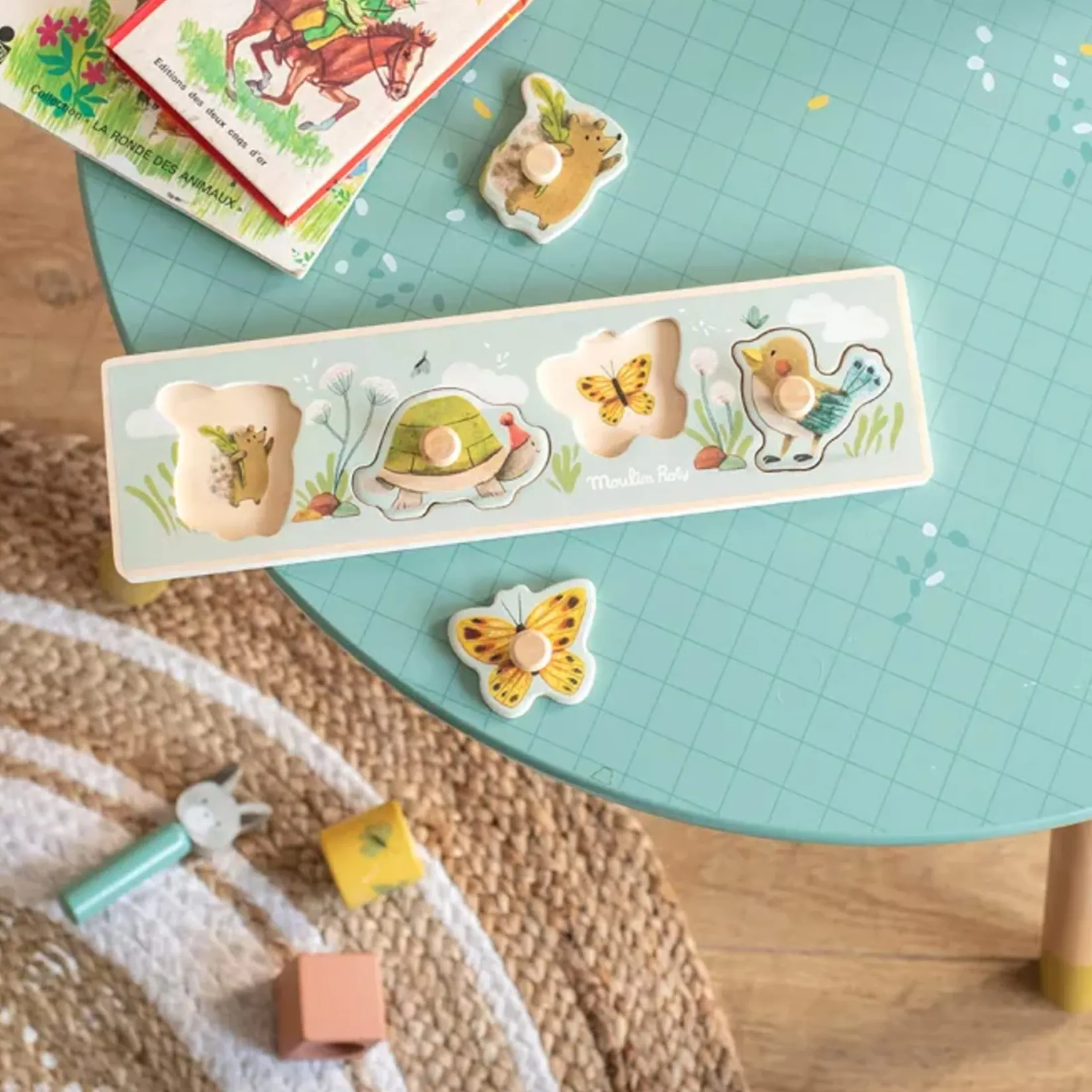 Discount Peg Puzzle 3 Little Rabbits Kids Puzzles