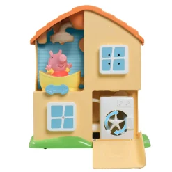 Bath Toys|Bath Accessories>Lamaze Peppa's House Bath Playset