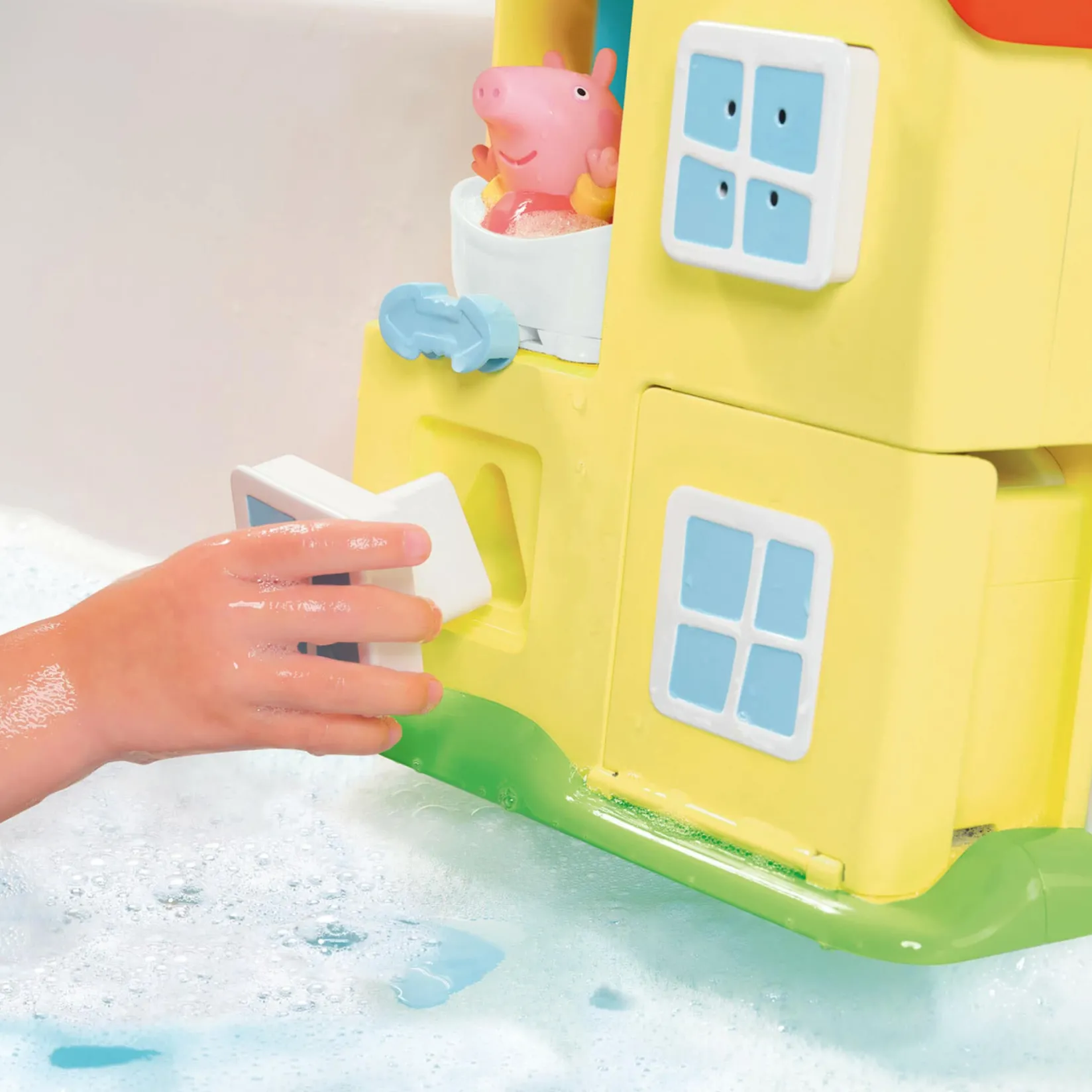 Bath Toys|Bath Accessories>Lamaze Peppa's House Bath Playset