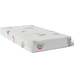 Hot Percale Crib Sheet - Floral Kids Sheets|Bedding