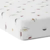 Sheets|Bedding>Kushies Percale Crib Sheet - Suns
