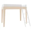 Outlet Perch Twin Loft Bed - Natural/ White Twin, Full & Queen Beds
