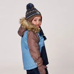 Beanies>Deux par Deux Peruvian Knit Hat 2-14 Brown