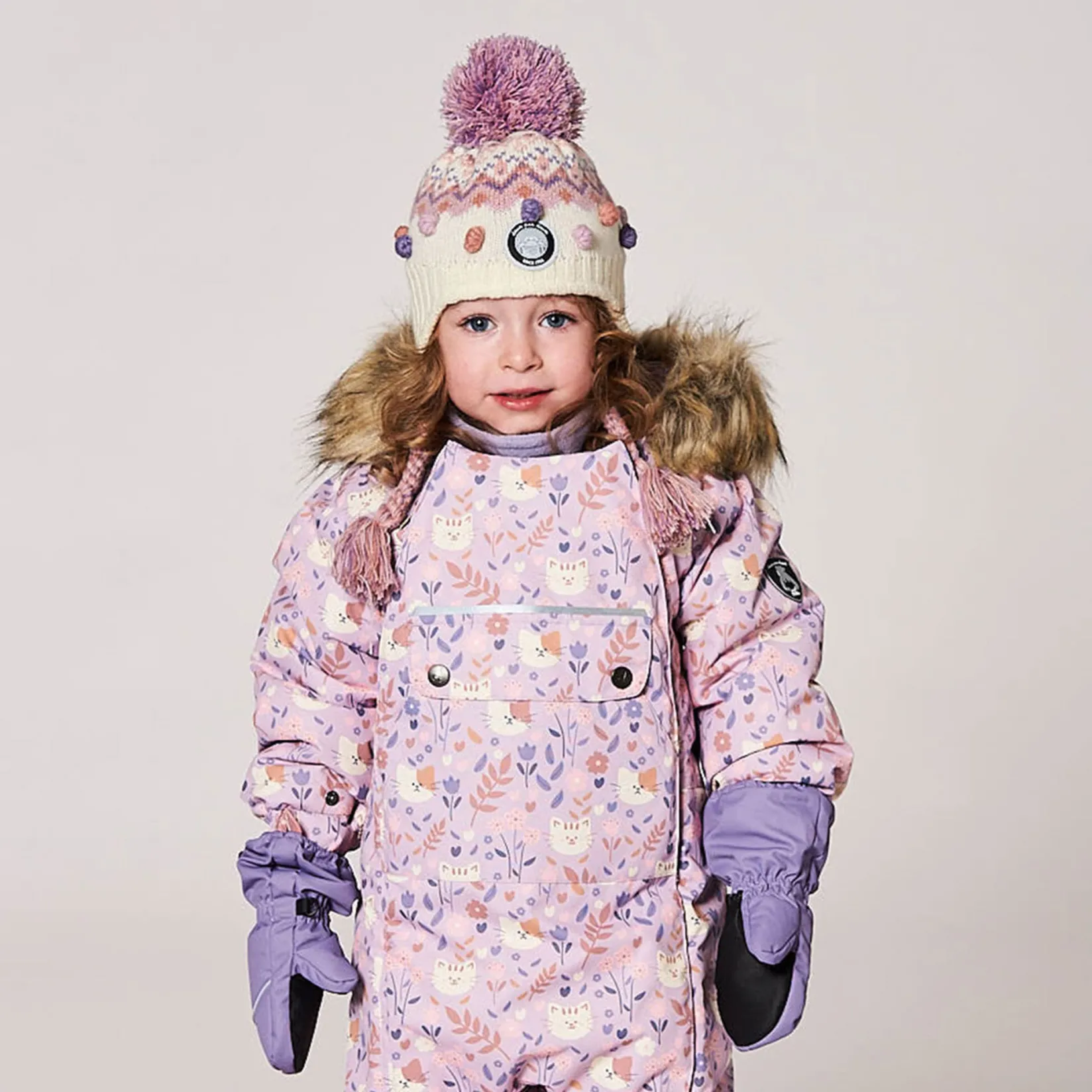 Beanies>Deux par Deux Peruvian Knit Hat 6-24m Ivory