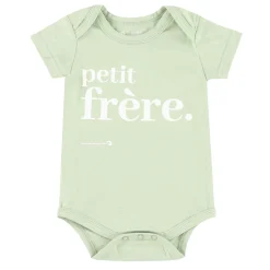 Bodysuits>Bedaine Love Petit Frère Bodysuit N-24m Sage