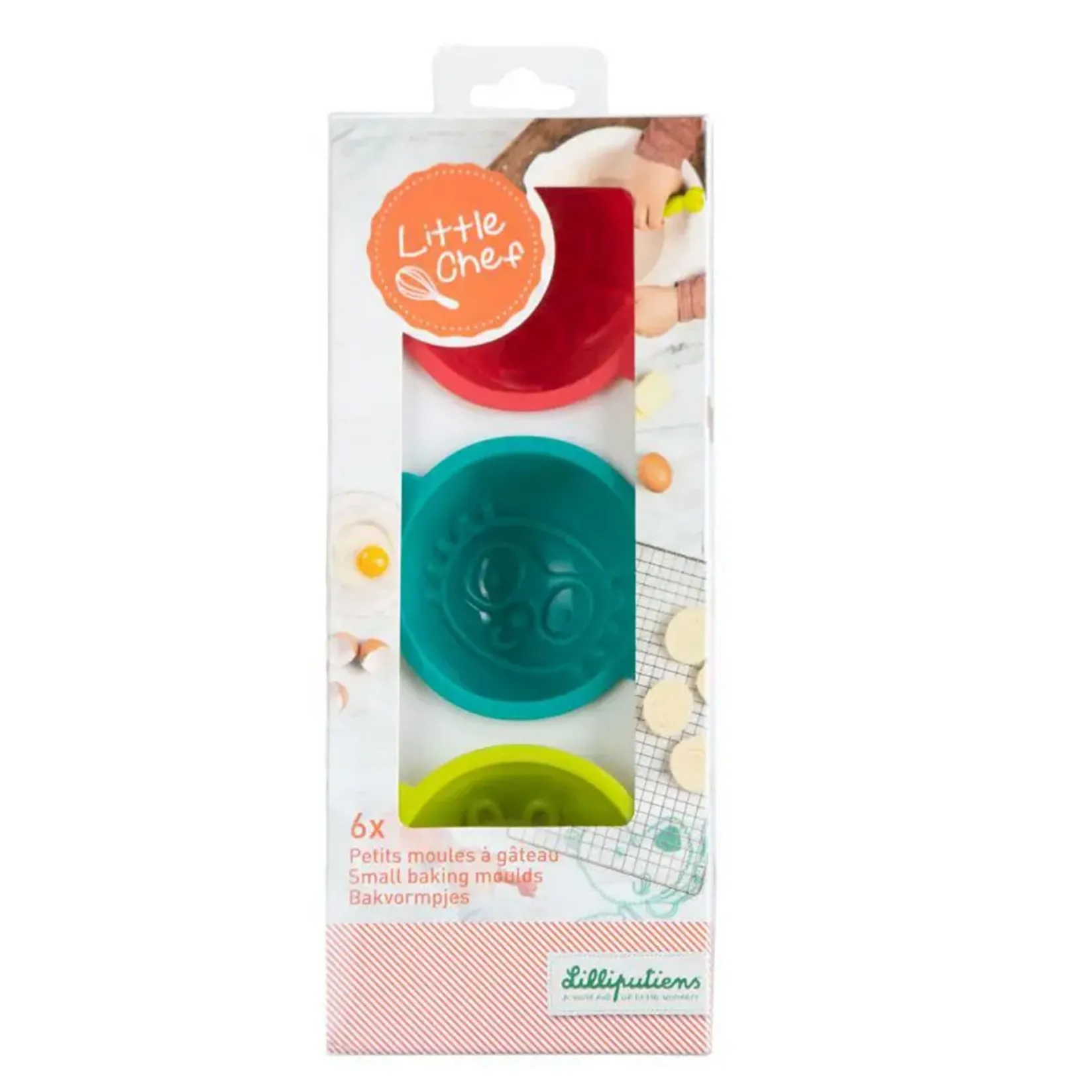 Pretend Play & Imitation>Lilliputiens Petits Moules À Gâteaux