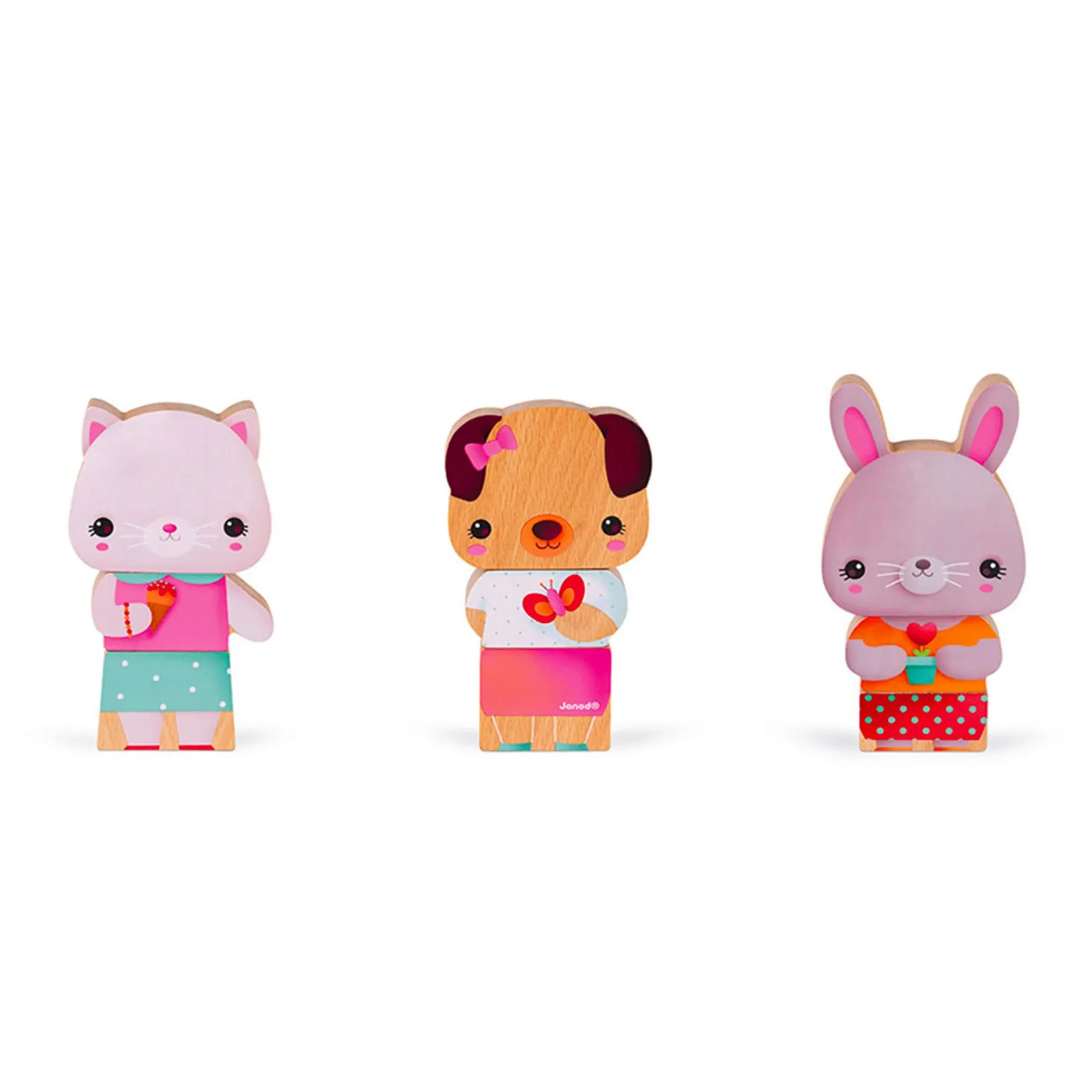 Wooden Toys|Puzzles>Janod Pets Magnetic