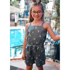 Hot Picnic Chambray Romper 2-8y Kids Dresses & Rompers|Rompers & Jumpsuits