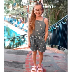 Hot Picnic Chambray Romper 2-8y Kids Dresses & Rompers|Rompers & Jumpsuits