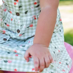 Discount Picnic Peaches Dress 2-8 Kids Dresses & Rompers