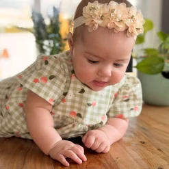 Discount Picnic Peaches Dress 3-24m Dresses, Skirts & Outfits