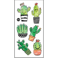 Sale Pico Tattoos - Cactus Kids Temporary Tattoos|Diy & Activities