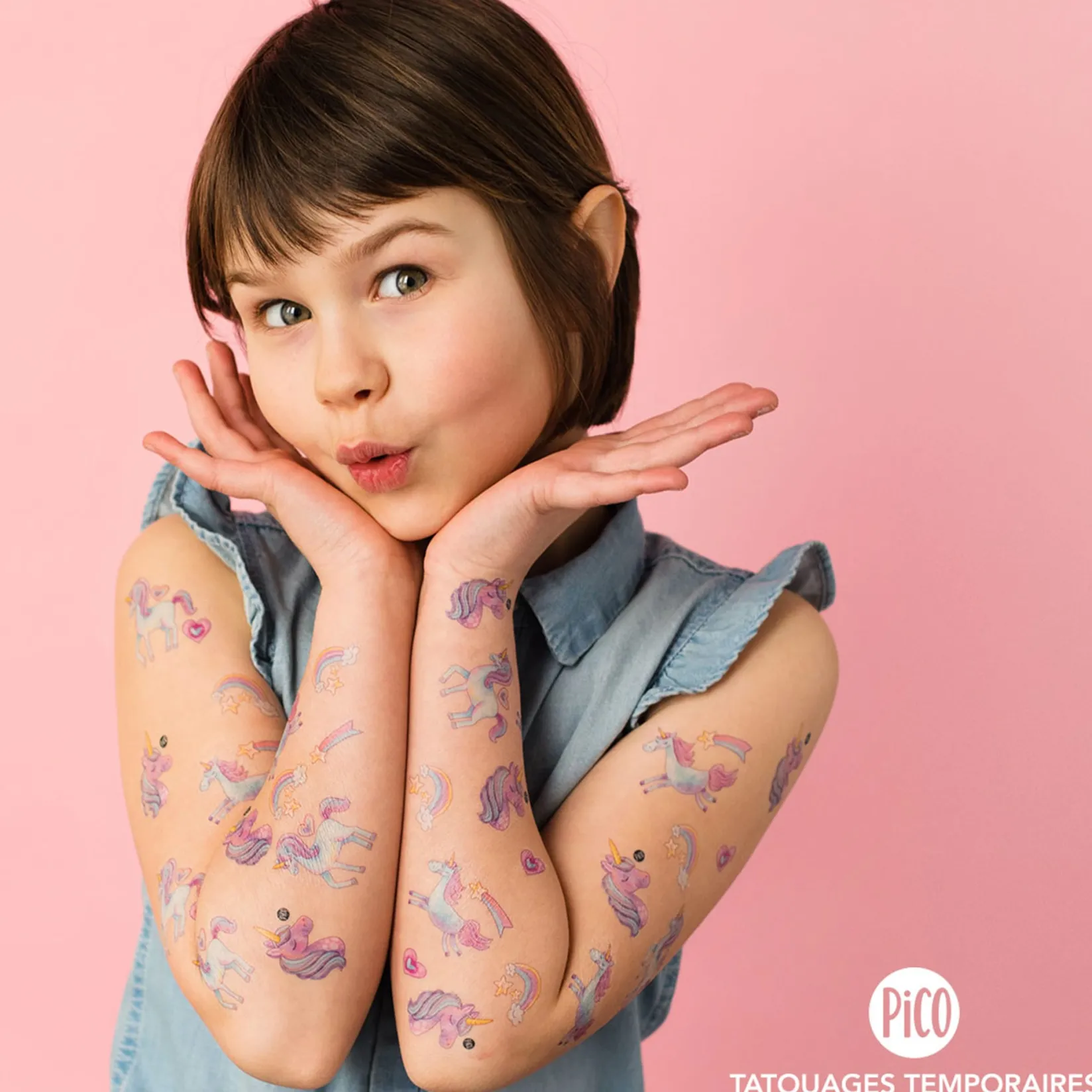 Temporary Tattoos|Diy & Activities>Pico Tatouages Pico Tattoos - The Cute Unicorns