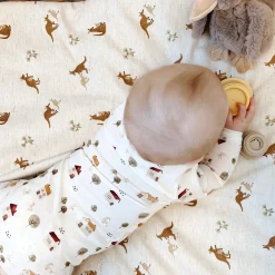 Sale 3-Piece Crib Bedding Kangaroo - Special Edition CHU Sainte‑Justine Foundation Kids Bedding Sets|Bedding