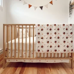 New 3-Piece Crib Bedding Set - Hedgehogs Kids Bedding Sets|Bedding