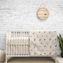 Bedding Sets|Bedding>Patlin 3-Piece Crib Bedding Set - In the Wood