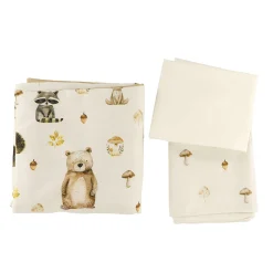 Sale 3piece Crib Bedding-dove Fores Kids Bedding Sets|Bedding
