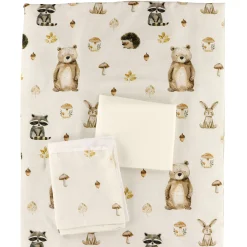 Sale 3piece Crib Bedding-dove Fores Kids Bedding Sets|Bedding