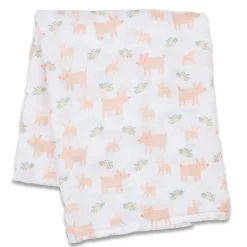 Outlet Piggies -Cotton Muslin Swaddle Kids Blankets|Blankets