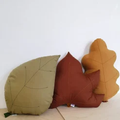 Online Pillow Ash Leaf Olive Green Cushions