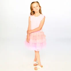 Dresses & Rompers>Deux par Deux Dress 7-10 Pink