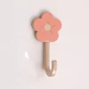 Best Pink Flower-hook Wall Decorations