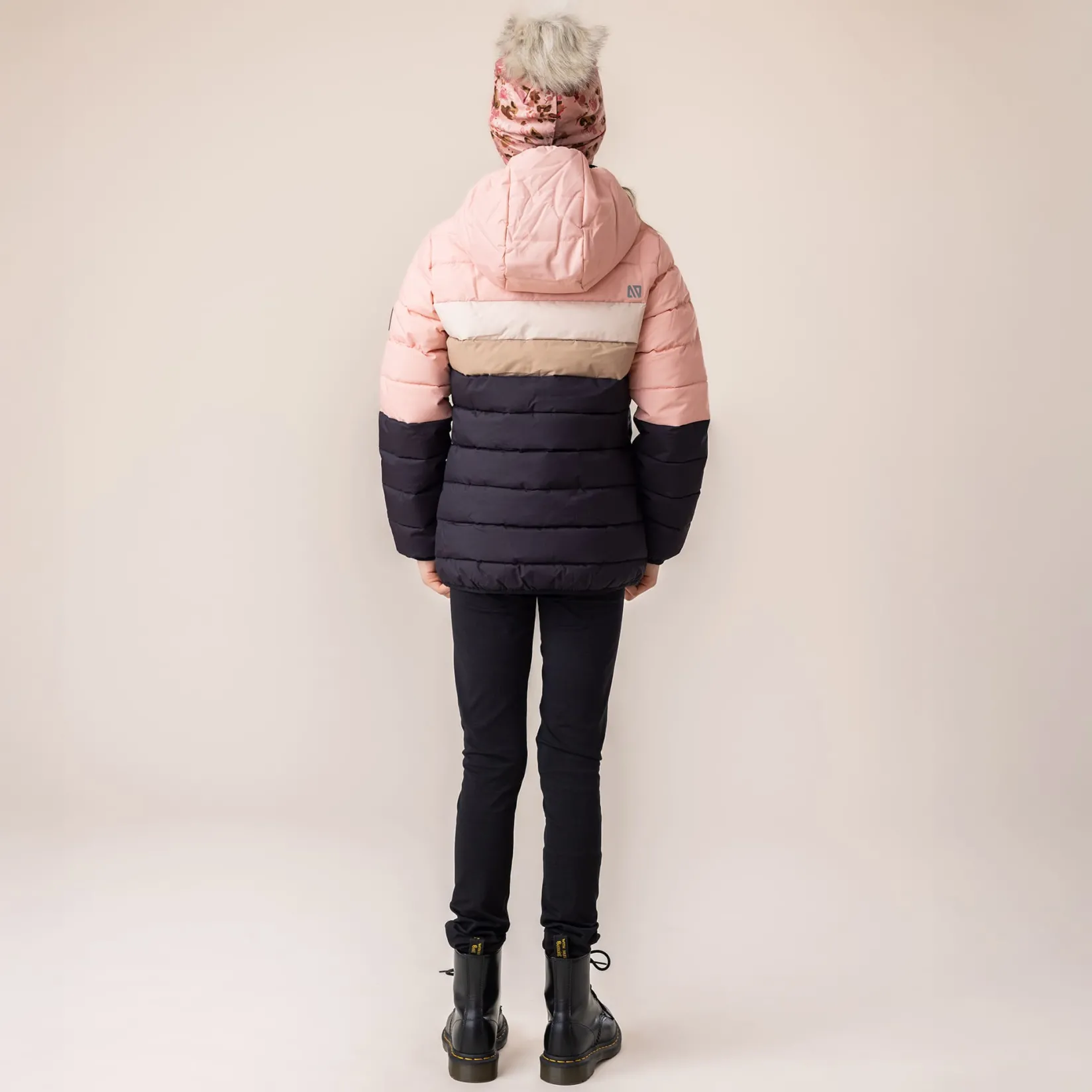 Beanies>Nano Jersey Beanie 7-14 Pink