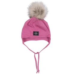 Beanies>Nano Jersey Beanie 12-24m Pink