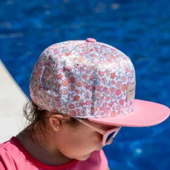 Hats And Caps>Headster Kids Pique-nique Snapback 6-24m Coral