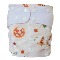 Cloth Diapers|Cloth Diapers>La Petite Ourse Pizza Cloth Diaper 10-35lb