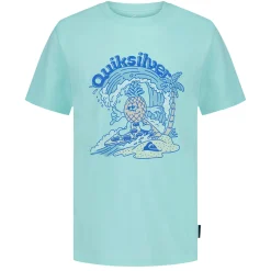 Tops>Quiksilver Pizza Pineapple T-shirt 4-7 Mint