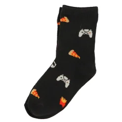 Socks|Underwear & Socks>Clement - Vetements Pizza Socks 2-12y Black