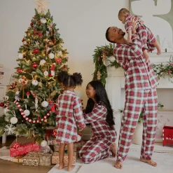 Online Plaid Flannel Nightgown 2-6x Kids Pajamas & Bathrobes