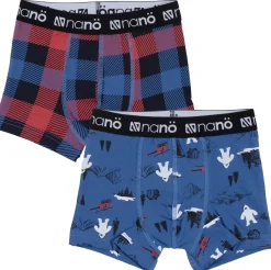 Discount Plaid 2pk Boxers 2-12 Kids/BOY Underwear & Socks