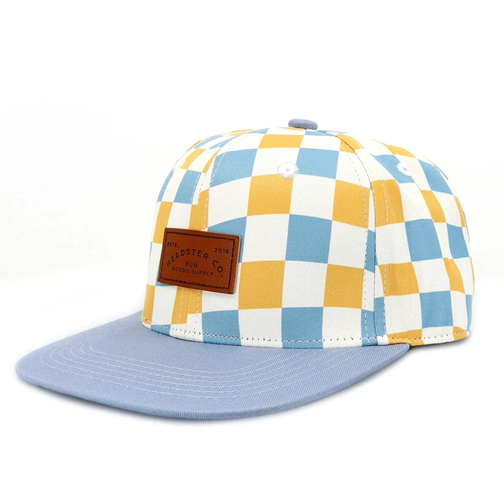 Hot Plaid Snapback 6-24m BOY Hats & Caps