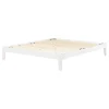 Twin, Full & Queen Beds>South Shore Platform King Bed - Vito Pure White