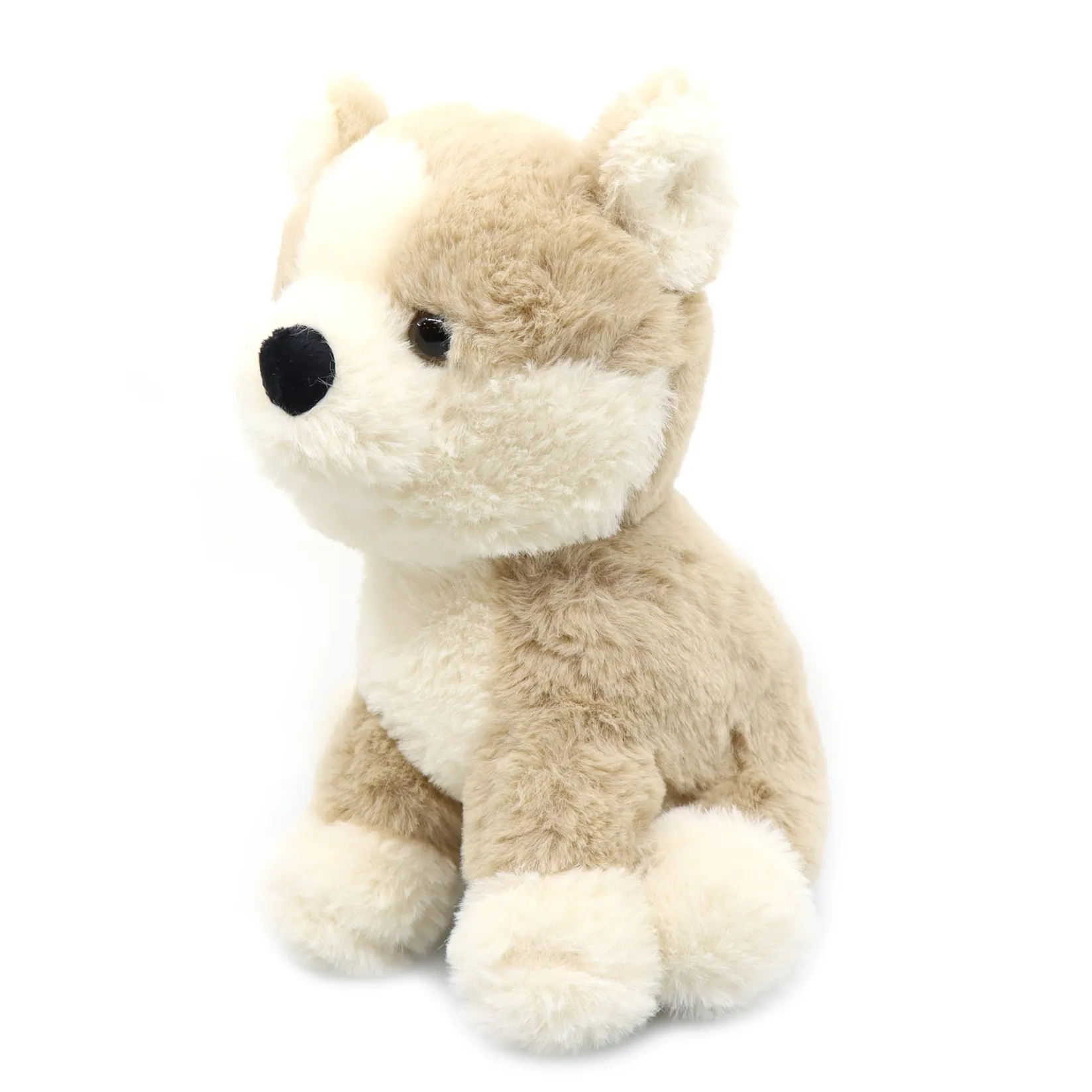 Plush Toys>Attitudes Import Plush - Brown Sitting Dog