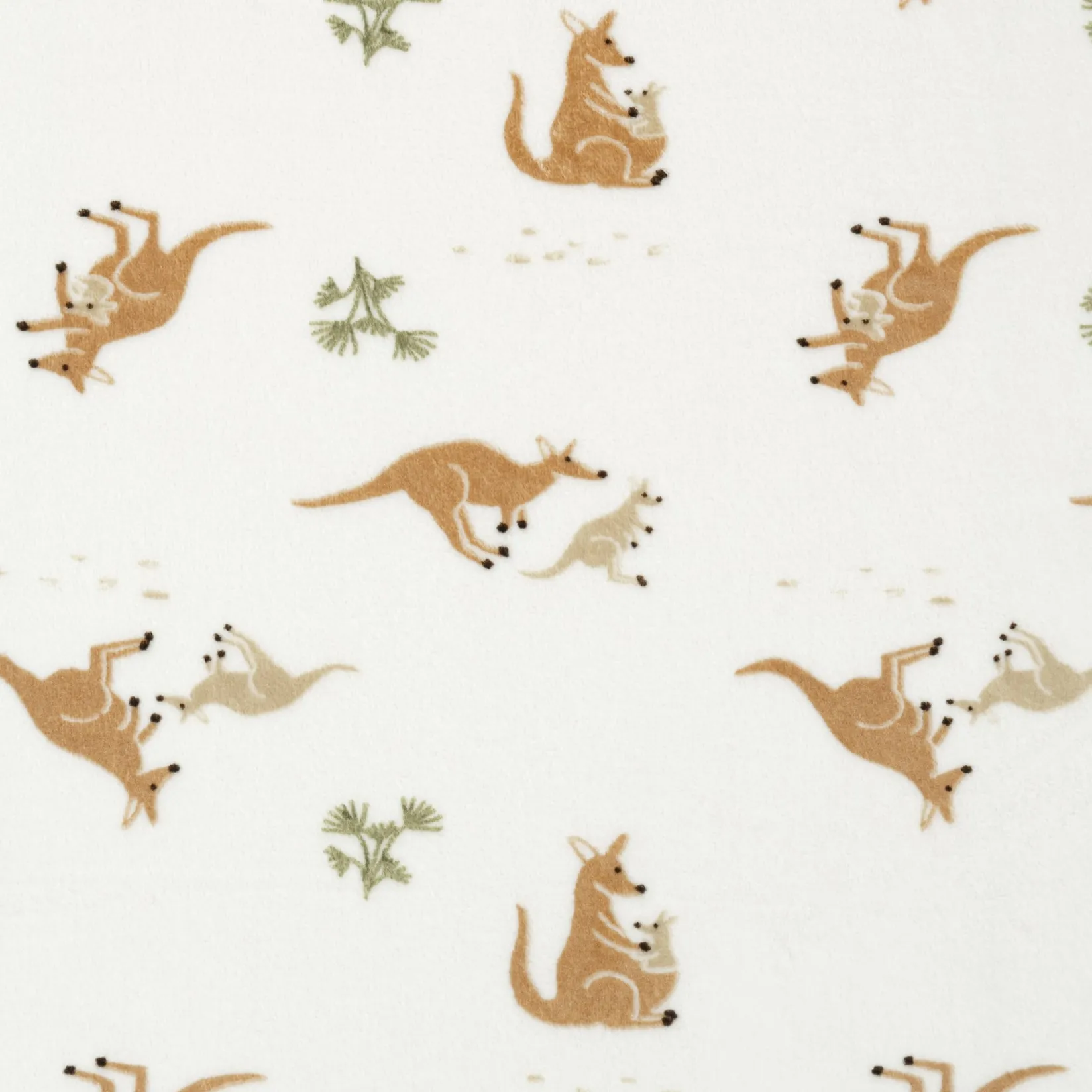 Sleep Bags|Pyjamas>Perlimpinpin Plush Night Bag 0-36 months - Kangaroos - Special Edition CHU Sainte‑Justine Foundation