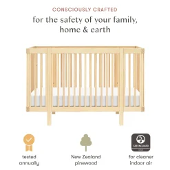 Clearance Pogo 8-in-1 Convertible Crib with All-Stages Conversion Kits - Blonde Cribs & Mattresses|Cribs & Mattresses