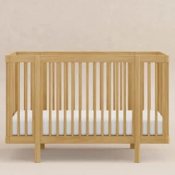 Discount Pogo 8-in-1 Convertible Crib with All-Stages Conversion Kits - Honey Cribs & Mattresses|Cribs & Mattresses