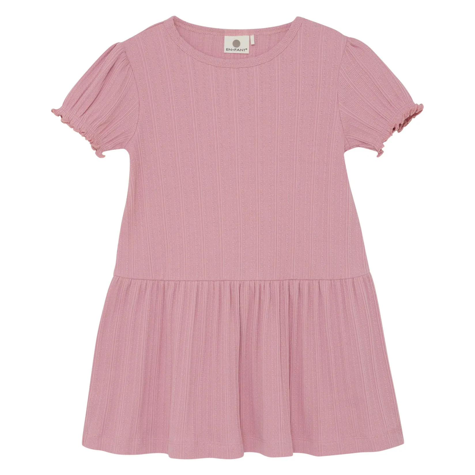 Dresses & Rompers>En Fant Pointelle Dress 3-8 Pink