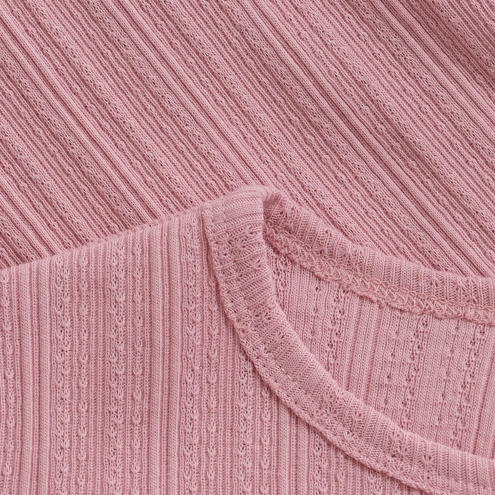 Dresses & Rompers>En Fant Pointelle Dress 3-8 Pink